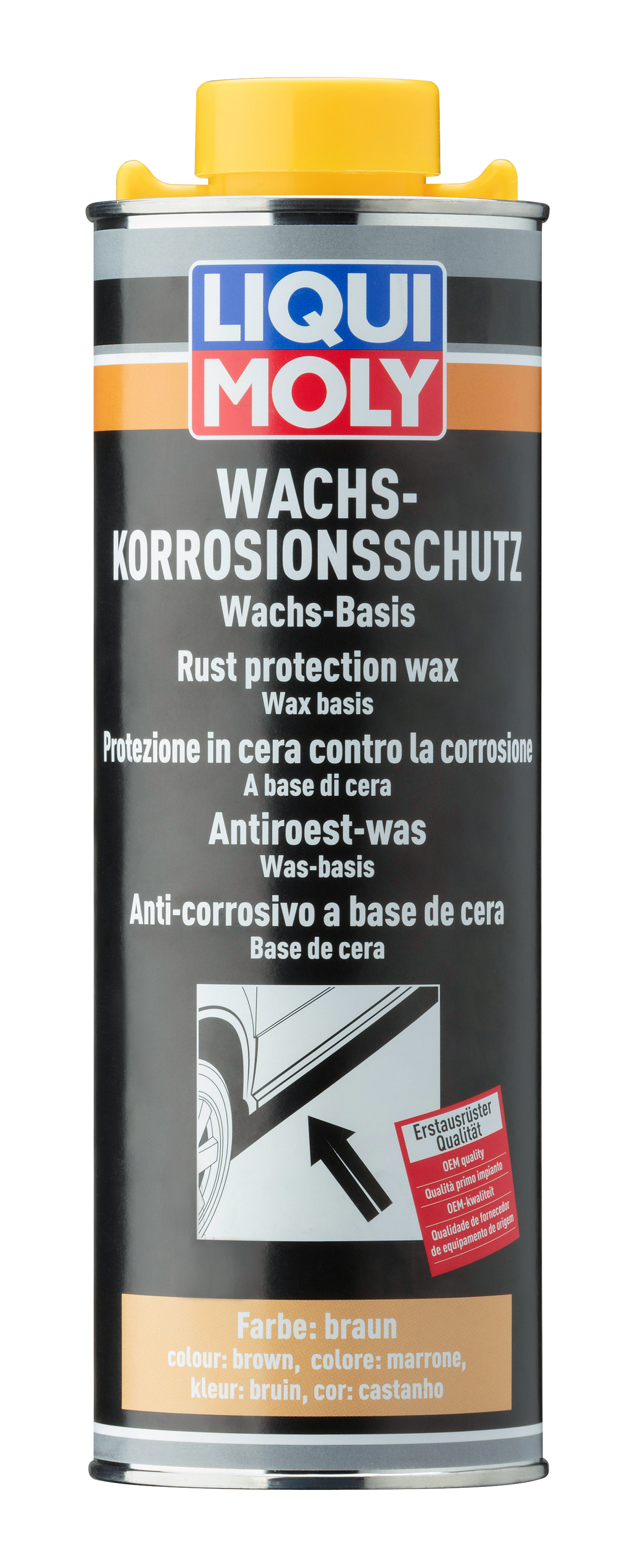 Wachskorrosionsschutz braun