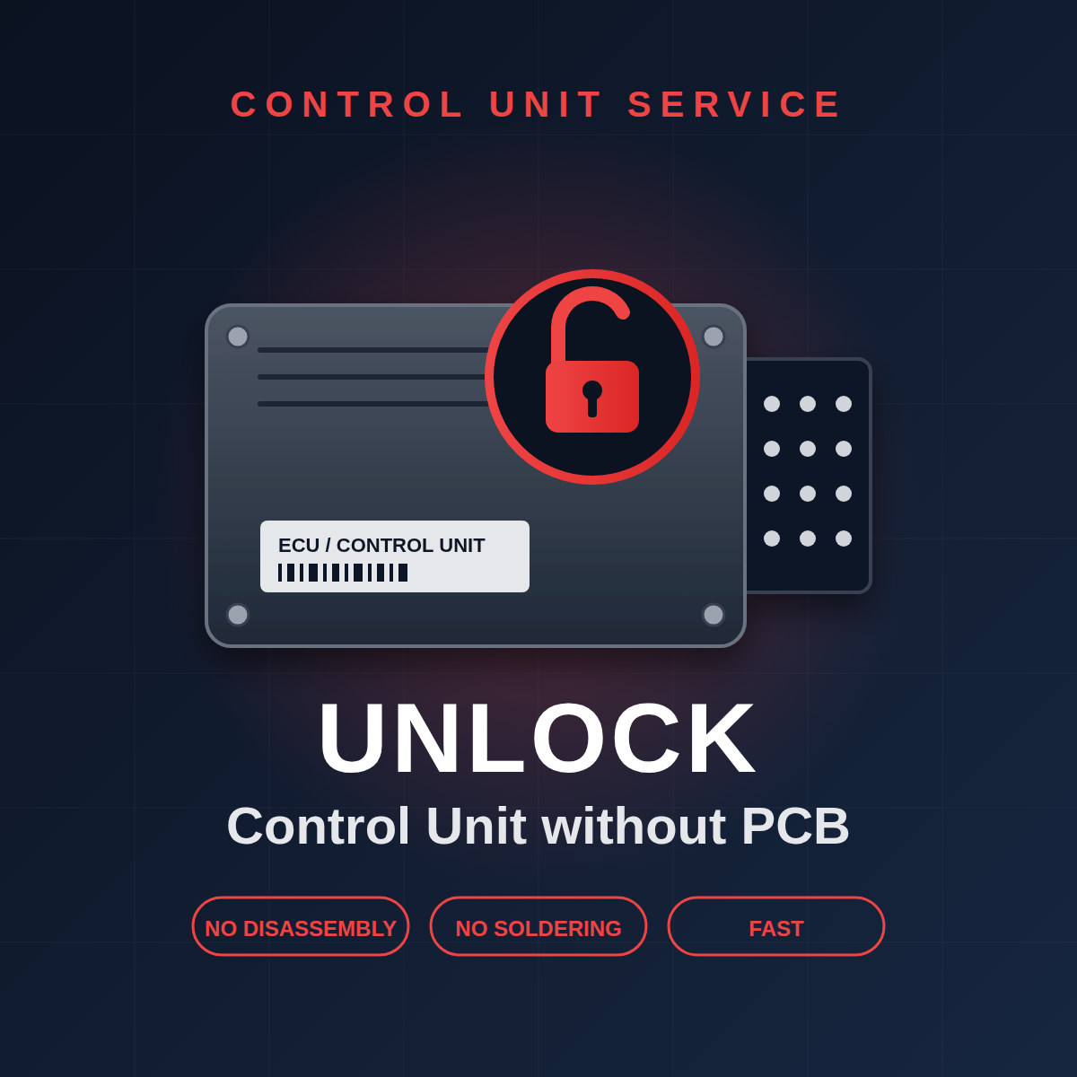 Unlock Control Unit without PCB