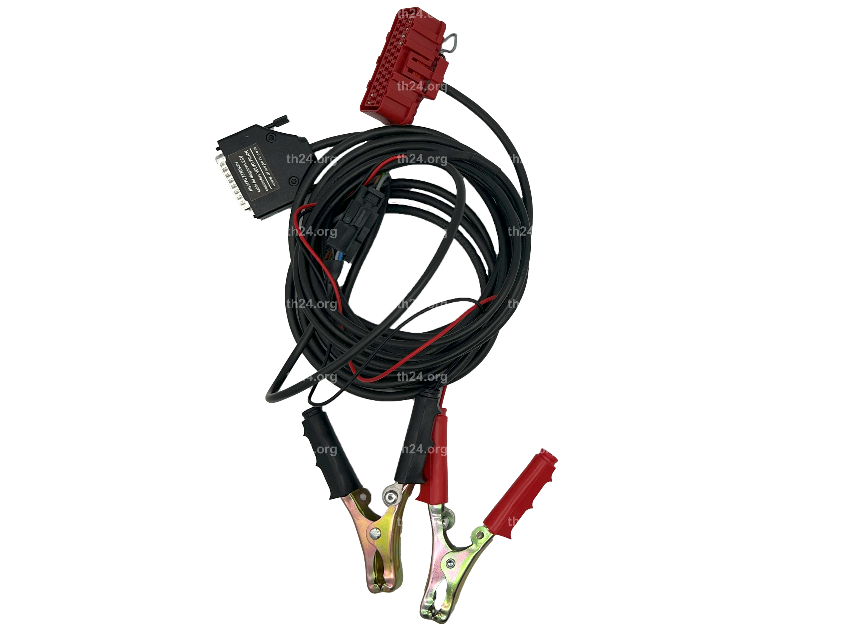 Volvo Truck Kabelbaum mit 8 Pin Diagnosestecker + Lucas ECU OBDII-Stecker - F32GN004 - 144300K216