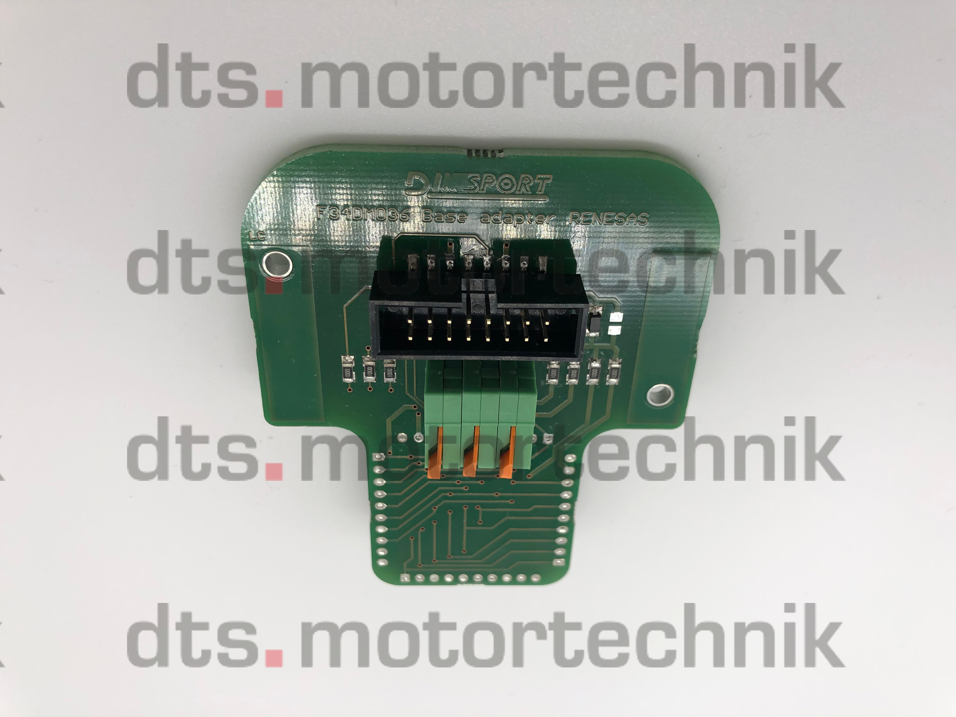 BASE BOARD for F34DM037 (SH725xxx-36 2.54) and F34DM038 (SH725xxx-26 1.27) terminal adapters