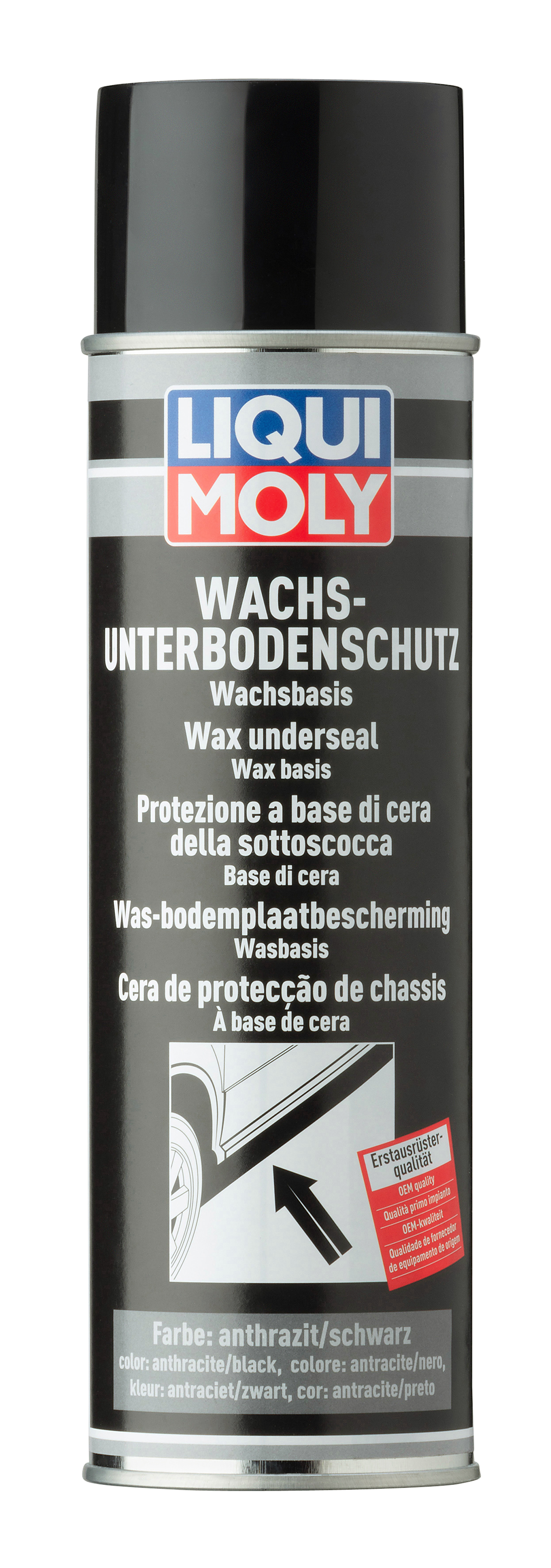 Wachsunterbodenschutz anthrazit/schwarz